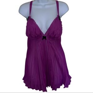 Babydoll Purple lingerie 
Size Medium
